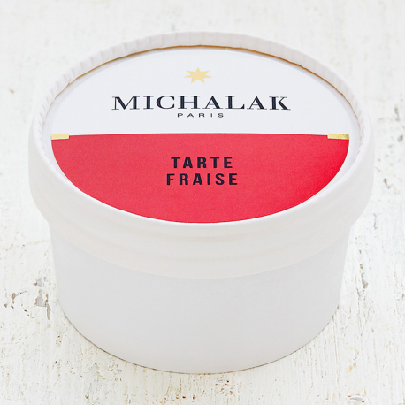 GLACE - TARTE FRAISE