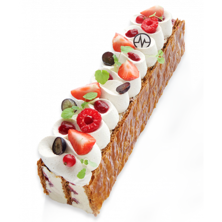 Klassik Millefeuille Vanille Fruits Rouges  (8-10 pers.)