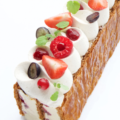 Klassik Millefeuille Vanille Fruits Rouges  (8-10 pers.)