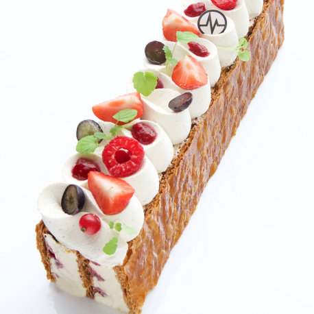 Klassik Millefeuille Vanille Fruits Rouges  (8-10 pers.)