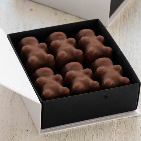 COFFRET OURSONS GUIMAUVE CHOCOLAT LAIT